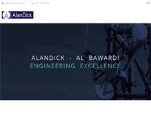 Tablet Screenshot of alandickae.com